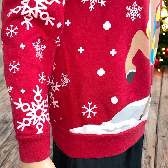 Rudolph Women’s Rudolph the Red-Nosed Reindeer Happy Holiday Sweatshirt - Picture 13 of 16